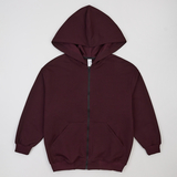 Спортивна кофта Garnamama худа велика на блискавці 134-140 Бордовий (1049359.1416194) - Pampik - 3