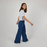 Штани-палаццо Garnamama Lasting palazzo pants summer 122 Синій (996946.1353392) - Pampik - 3