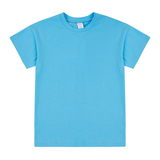 Футболка Garnamama Summer 2024 t-shirt oversize без кишені 110-116 Голубой (1001921.1353422) - Pampik