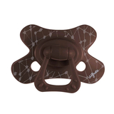 Пустышка силиконовая Difrax Natural Chocolate Grid, симметричная, 6+ мес. (127 Chocolate_grid) - Pampik