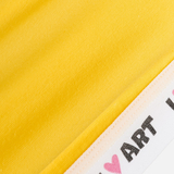 Ліф Garnamama I LOVE ART Crop Tops 122-128 Жовтий (798735.1145373) - Pampik - 3