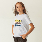 Футболка Garnamama Positive t-shirt 146-152 Білий (983930.1341015) - Pampik