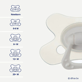 Пустушка силіконова Difrax Natural Night, симетрична, 12+ міс. (GL804) - Pampik - 9