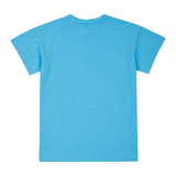 Футболка Garnamama Summer 2024 t-shirt oversize без кишені 110-116 Голубой (1001921.1353422) - Pampik - 2