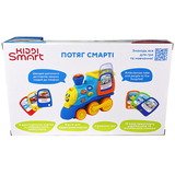 Інтерактивна двомовна іграшка Kiddi Smart Потяг Смарті, укр/англ (4231T-KS) - Pampik - 12