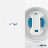 Чашка непроливайка Difrax Non-Spill Sippy Cup Soft, с силиконовым носиком, 250 мл, Blossom (704 Blossom) - Pampik - 3