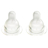 Силіконова соска для пляшечки Difrax S-bottle Natural, розмір L, 2 шт. (673) - Pampik