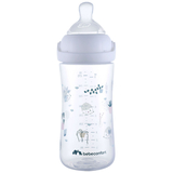Бутылочка для кормления Bebe Confort Emotion Physio Urban Garden, 270 мл, белый (3102209120) - Pampik