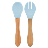 Ложка та виделка MinikOiOi Dig In Mineral Blue (101060056) - Pampik