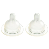 Силиконовая соска для бутылочки Difrax S-bottle Wide, размер L, 2 шт. (678) - Pampik