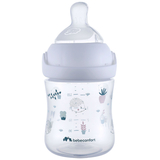 Пляшечка для годування Bebe Confort Emotion Physio Urban Garden, 150 мл, білий (3102209110) - Pampik - 2