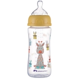 Пляшечка для годування Bebe Confort EMO PP, 360 мл, 6+ міс, жовтий (3102202030) - Pampik - 2