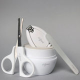 Дитячий манікюрний набір Difrax Baby Deluxe, білий (89) - Pampik - 4