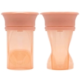 Чашка непроливайка Difrax 360°, 250 мл, Peach (1012 Peach) - Pampik - 2