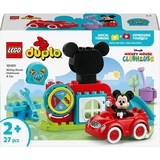 Конструктор LEGO DUPLO Disney Микки Маус Клубный дом и автомобиль, 27 деталей (10454) - Pampik