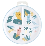 Тренировочная пластиковая тарелка Bebe Confort Little Buddies с отделениями (3105209940) - Pampik - 3