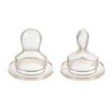 Силиконовая соска для бутылочки для кормления Difrax Dental, размер S, 2 шт. (694) - Pampik