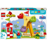 Конструктор LEGO DUPLO Peppa Pig Ярмарка развлечений, 53 деталі (10453) - Pampik