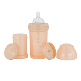 Антиколікова пляшечка із силіконовою соскою Twistshake Pearl Champagne, 180 мл (78379) - Pampik