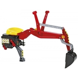 Ківш екскаваторний Rolly Toys rollyBackhoe, червоний (409327) - Pampik