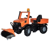 Машина для прибирання Rolly Toys rollyUnimog Service, помаранчевий (38190) - Pampik