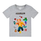 Футболка Garnamama Ukraine t-shirt MINECRAFT 2025 110-116 Сірий (1056334.1421339) - Pampik