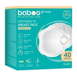 Лактационные вкладыши Baboo Premium 3D, 40 шт. - Pampik