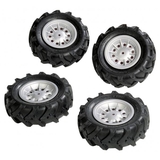 Набір надувних колес Rolly Toys rollyTrac Air Tyres, 310х95 мм, 4 шт. (409181) - Pampik