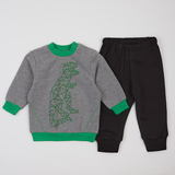 Спортивний костюм Ляля К3ДВ009 92 Сірий (1053223.1418771) - Pampik