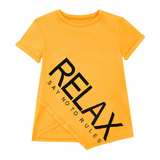 Футболка Ляля 3СК143 146 Жовтий Чорний (740369.1053796) - Pampik