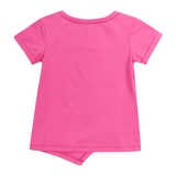 Футболка Ляля 3СК143 116 Розовый Белый (740346.1053792) - Pampik - 2