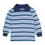 Поло з довгим рукавом Ляля 3ІН120 86 Синий Голубой (592813.536211) - Pampik