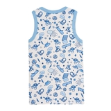 Майка Ляля 4БК101-1 4БК101-2 4БК101-3 БК101-3 4БК01 140 Белый Голубой (576927.511633) - Pampik - 2