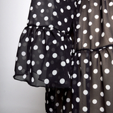 Плаття Ляля 15ШФ120 mom L-XL Чорний Бежевий (770338.1111004) - Pampik - 6