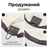 Ігровий килимок-сумка Hauck Play N Tidy Dark Grey (80900-0) - Pampik - 2