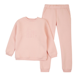 Спортивний костюм на флісі Ляля К3ТФ158 92 Рожевий (965985.1323823) - Pampik