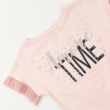 Футболка Ляля 3СК160 134 Рожевий (914418.1273726) - Pampik - 3