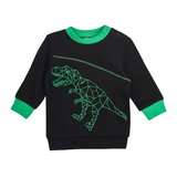 Кофточка Ляля 3ІН008 74 Черный Зеленый (575708.509901) - Pampik