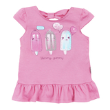 Футболка ясельна Ляля 3КЛ020 80 Розовый (711231.1014321) - Pampik