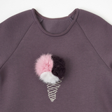 Плаття утеплене Ляля 15ТФ129 158 Фіолетовий (856140.1211972) - Pampik - 2