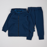 Спортивний костюм на флісі Ляля К2ТФ101 128 Синий (1026175.11239016) - Pampik