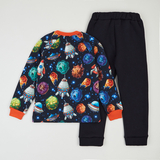 Спортивний костюм на флісі Ляля К3ТФ138 110 Синий (960303.1318022) - Pampik - 2