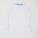 Поло з довгим рукавом Ляля 3ЛК131 152 Білий (989041.917563) - Pampik - 2