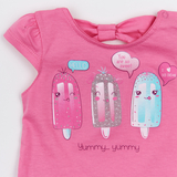 Футболка ясельна Ляля 3КЛ020 80 Розовый (711231.1014321) - Pampik - 2