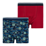 Труси-боксері Ляля К12СК116 122-128 Синій Бордовий (802450.1153203) - Pampik