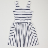 Сарафан Ляля 15КЛ102Інтерлок 104 Білий Синій (995054.1356211) - Pampik