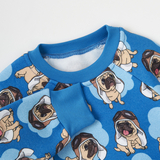 Світшот утеплений Ляля 3ТФ158 110 Синий (859265.1215754) - Pampik - 2