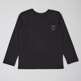 Лонгслів Ляля 3СК130 134 Черный (1013832.890333) - Pampik