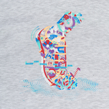 Футболка Ляля 3СК147 77% 134 Серый (803045.1153803) - Pampik - 4