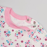 Футболка ясельна Ляля 3Т05; 3Т06; 68 Білий Рожевий (138017.43734) - Pampik - 3